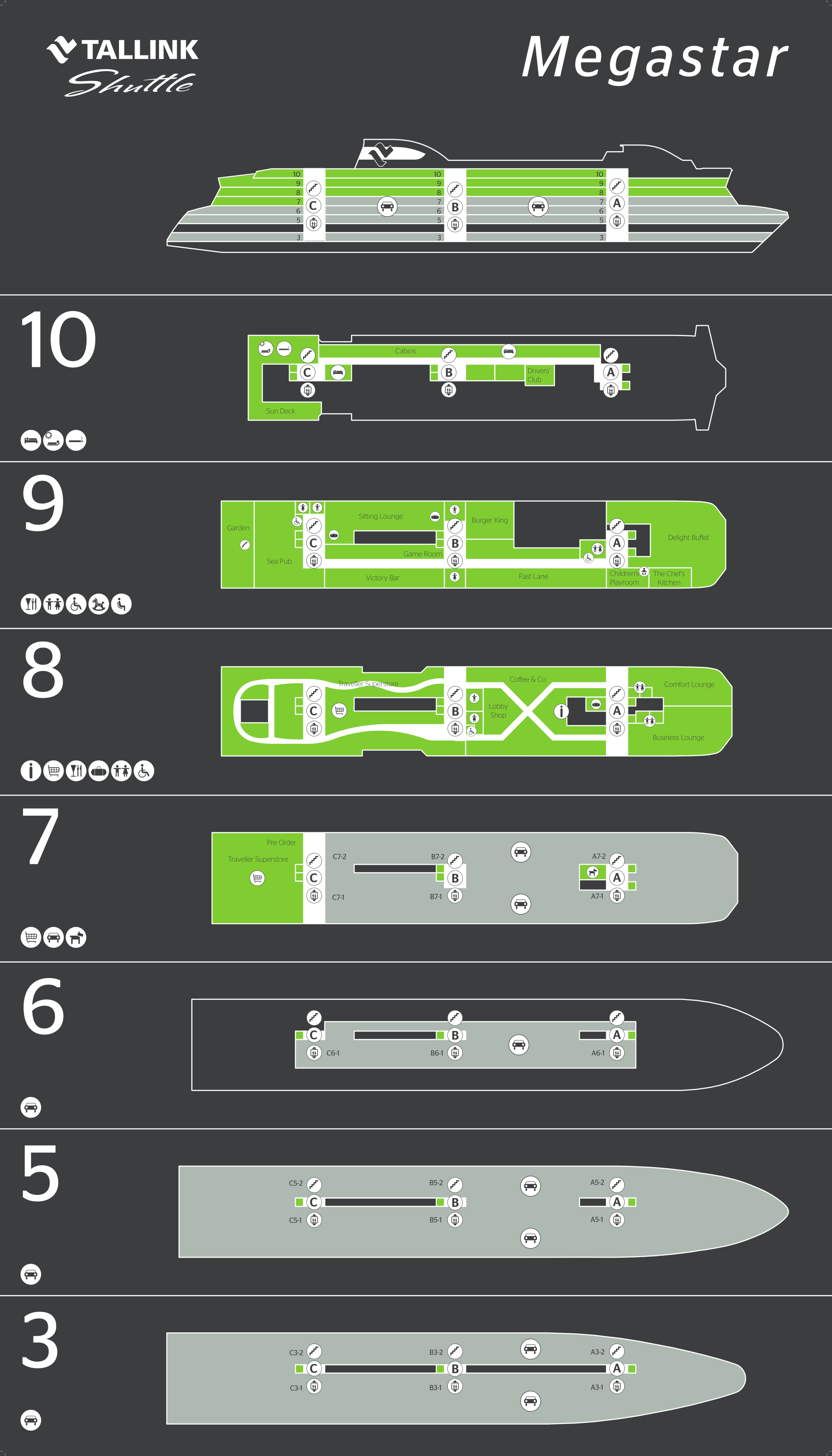 Автопакет Таллинн – Хельсинки - Tallink Silja Line