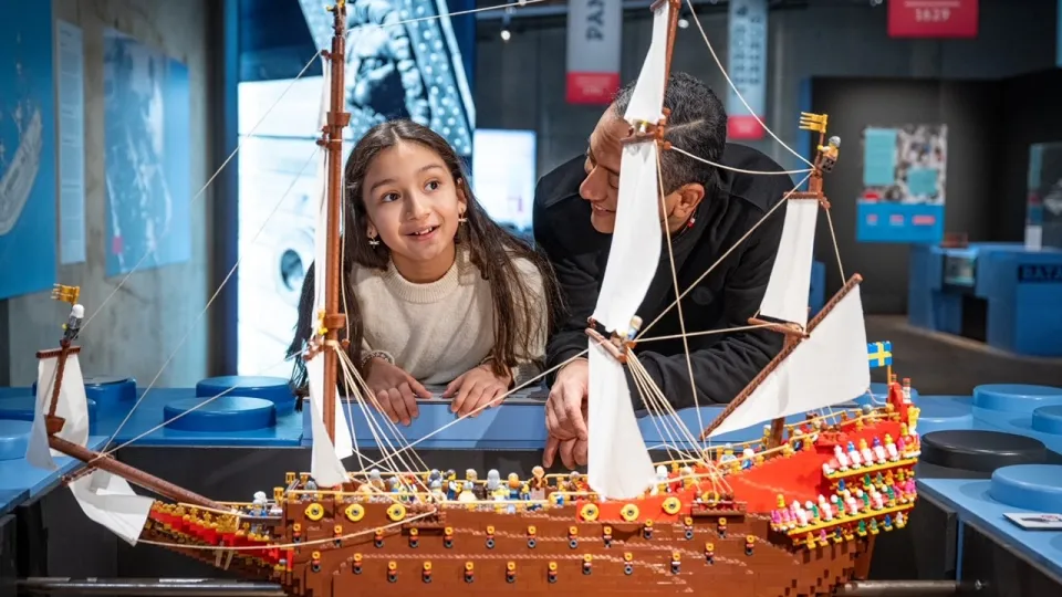 Выставка LEGO® в музее Vasa