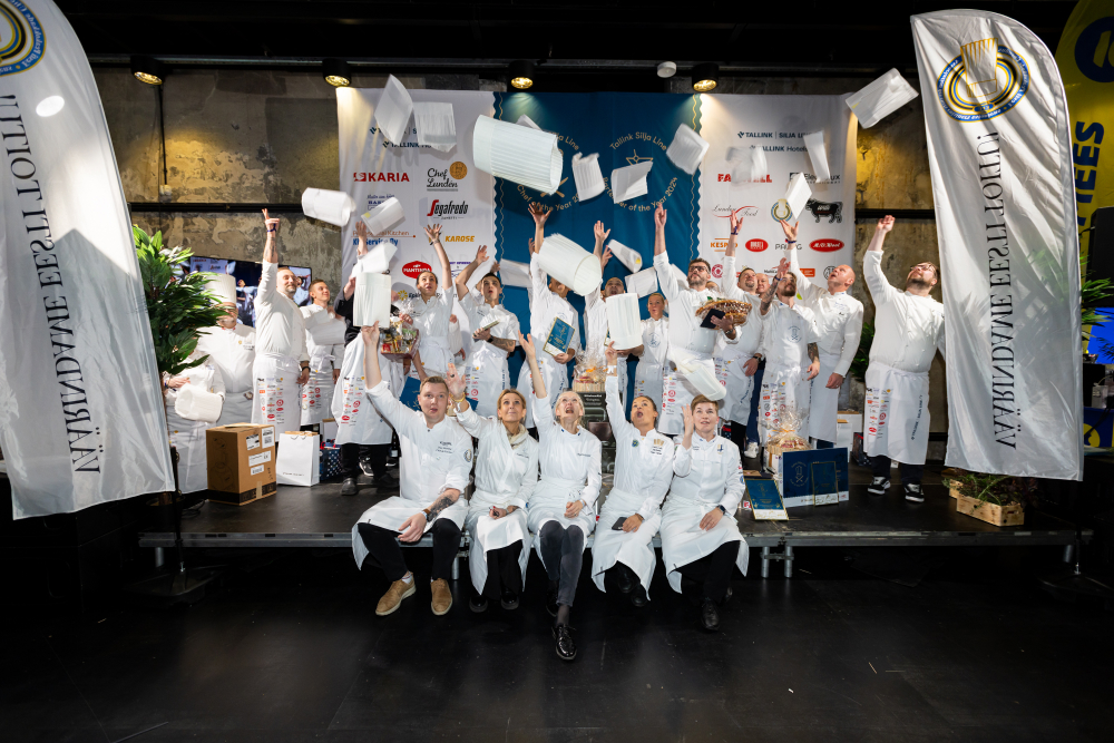 The participants ofr Tallink Grupp's top chefs and bartenders of 2024