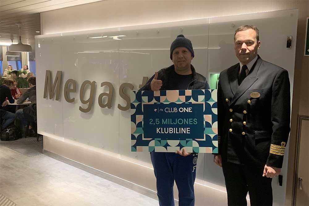 Ümmarguse numbriga klubiliige ja Megastari kapten Vahur Sõstra | Tallink