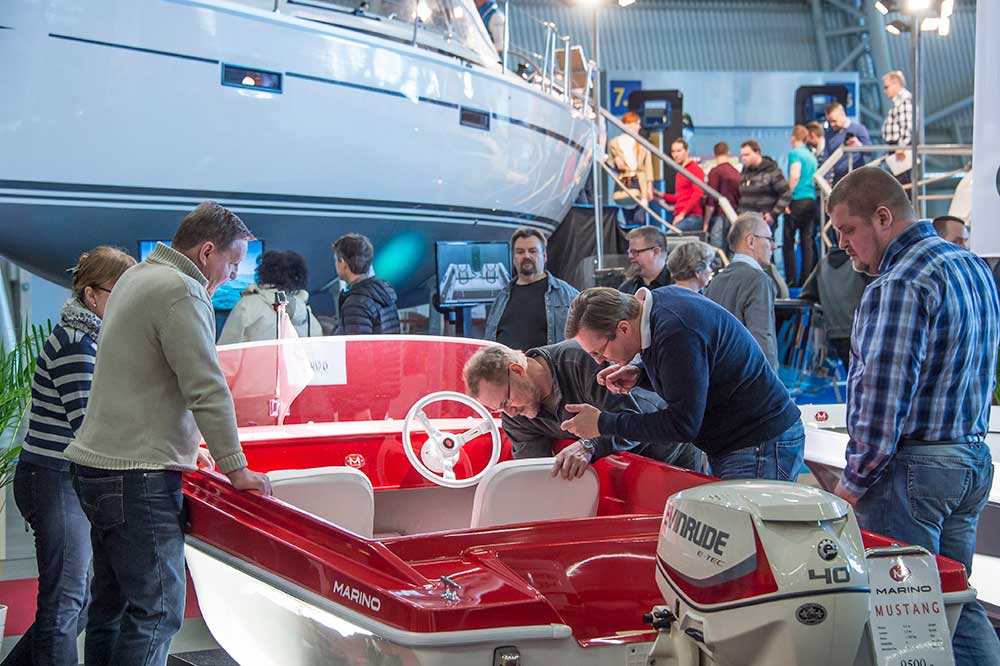 Выставка яхт, катеров и лодок Vene 2018 в Хельсинки