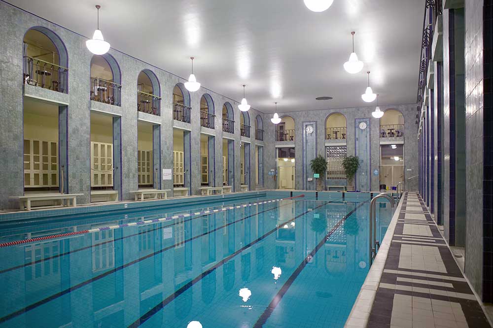 Yrjönkatu – старейший общественный бассейн в Финляндии, открытый ещё с 1928 года