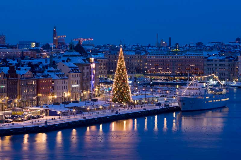 Jõulud Skeppsbronil. Foto: Henrik Trygg / Visit Stockholm