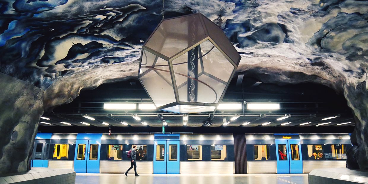 Tekniska Högskolan. Stockholmi metroo
